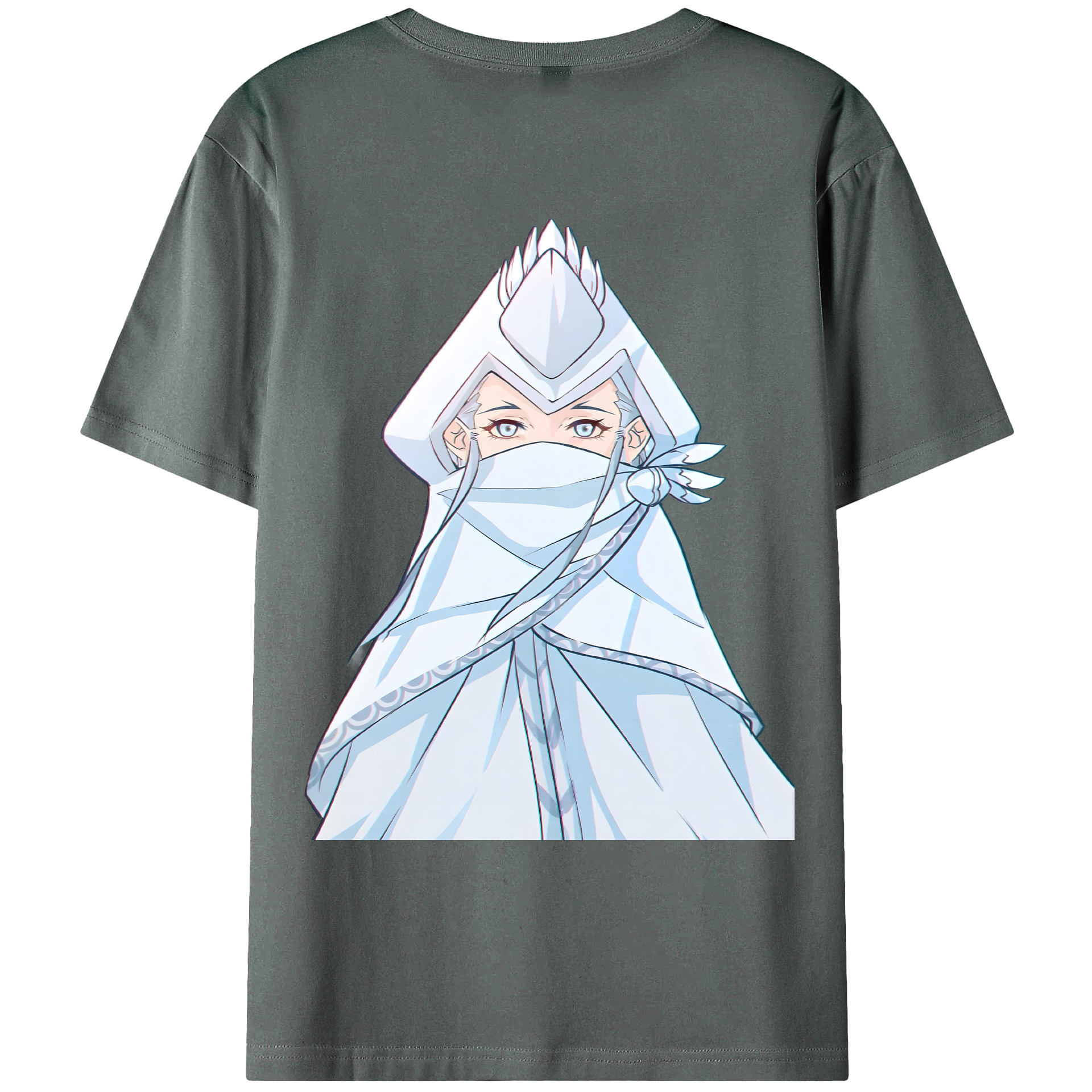 （画像用） Ne Zha 2 ナタ 魔童の大暴れ 綿100％ メンズ半袖Tシャツ（バックプリント） 通気性
